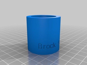 brock otros personalizado 3d print model - Mito3D