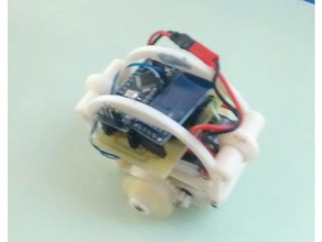 de trabajo la bola robot ii robótica arduino bluetooth makeredchallenge2 control remoto roboticsproject 3d print model - Mito3D