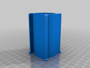 mon personnalisés bobine hub adaptateur 3d de l'imprimante pièces 3d print model - Mito3D