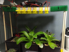 escritorio de la plantación parte ii led los circuitos diy crece luz 3d print model - Mito3D