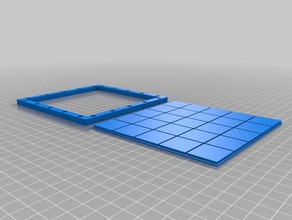 25 Quadratmeter - Spielzeug Spiele angepasst 3d print model - Mito3D