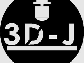 3d-B 3d-jaeger-logo Kunst 3d-logo derjaeger 3d print model - Mito3D