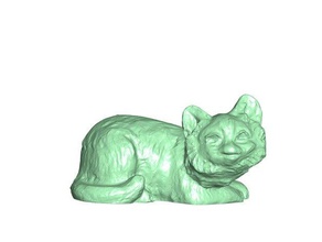 küçük kedi tarar kopyaları 3d tarama hayvan 3d print model - Mito3D