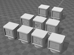 sonic th Element-Boxen andere retro Videospiele 3d print model - Mito3D