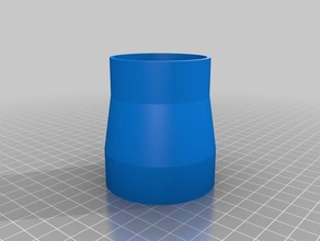 il mio personalizzato tubo riduttore parti 3d print model - Mito3D