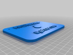 sign Zeichen logos angepasst 3d print model - Mito3D