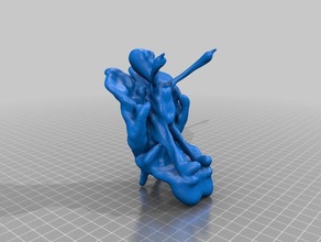 alienhello yaratıklar etkileyici eğlenceli gülümseme 3d print model - Mito3D