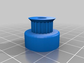 gt2 20t pulley 3d printer accessories customized 3d print model - Mito3D