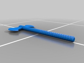 battaglia ax giocattolo gioco accessori 3d print model - Mito3D