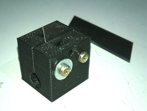 simple wire stripper solid conductors hand tools 3d print model - Mito3D