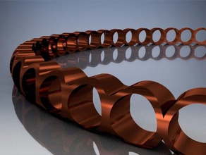 cercle bracelet bracelets 3d print model - Mito3D