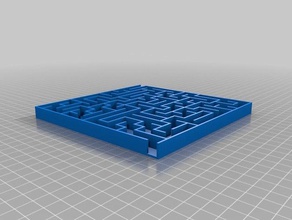 bb random maze generator pure openscad toys games customized 3d print model - Mito3D