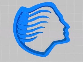 atalanta cookie cutter kitchen dining 3d print model - Mito3D