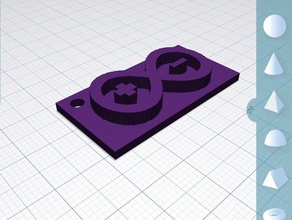 arduino Anahtarlık sanat 3d print model - Mito3D