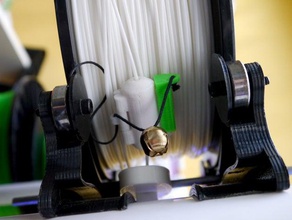 filament oilercleaner print-in-Scharnier jetzt die rollout-alarm 3d Drucker - Zubehör filament-alarm filament-cleaner robo3d 3d print model - Mito3D
