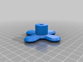 theo 025 final base knob parts customized 3d print model - Mito3D