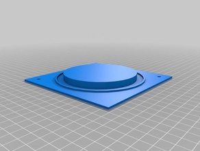 reino unido 4 polegadas de drenagem inspeção tampa substituição partes 3d print model - Mito3D