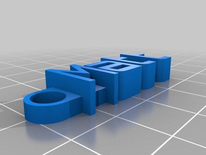 matty portachiavi organizzazione personalizzato 3d print model - Mito3D