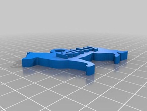 kelly llavero llaveros personalizado 3d print model - Mito3D