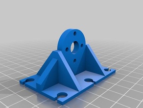 adapta&ccedil&atildeo gimbal para tbs klon hobi 3d print model - Mito3D