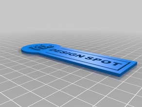 spl design spot bookmark signs logos 3d print model - Mito3D