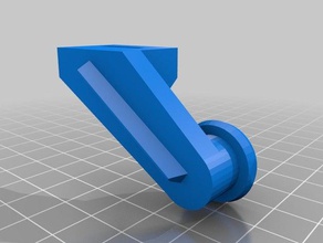 drawer slide replacement parts part 3d print model - Mito3D