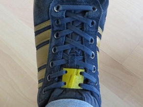 angularshoelaceshinge accessori scarpe supportless 3d print model - Mito3D
