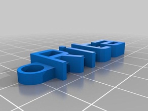rita - Organisation angepasst 3d print model - Mito3D