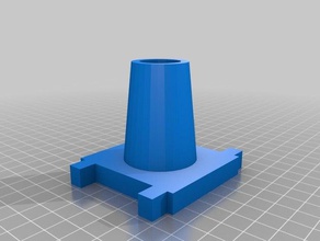 my customized inmoov stand holder robotics 3d print model - Mito3D