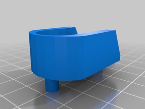 stangenhalterung f&uumlr schrank replacement parts 3d print model - Mito3D