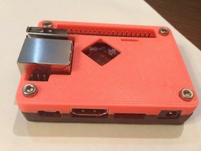 pequeno conector-friendly orangepi um caso eletrônica laranja pi 3d print model - Mito3D
