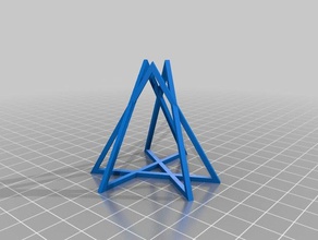 meine angepasste openscad-Dreieck-Muster Experimentieren math Kunst 3d print model - Mito3D