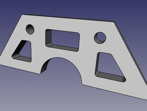 reprap wallace m8 base stabilizer 3d printer parts 3d print model - Mito3D