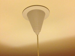 luce di soffitto copertura del baldacchino famiglia materiali consumo lampada 3d print model - Mito3D