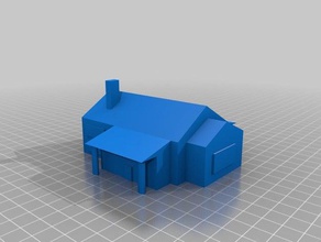 manshion evi modelleri 3d print model - Mito3D