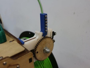 bowden tube mount ultimaker original 3d printer parts 3d print model - Mito3D