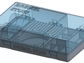 herramienta rotativa de bits la caja almacenamiento los titulares cajas 3d print model - Mito3D