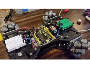 mecanum robot plate-forme la robotique arduino l'ingénierie engineeringproject 3d print model - Mito3D