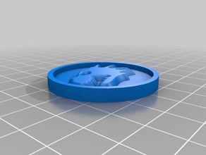 salamander token coin toys games tokens 3d print model - Mito3D