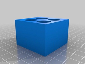 mi personalizados de soporte vial organización 3d print model - Mito3D