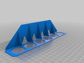 white labs vial hanger other 3d print model - Mito3D