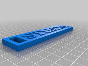 steam key chain 3d drucken Schlüsselanhänger 3d print model - Mito3D