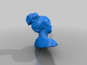 avril sculptures 3d print model - Mito3D