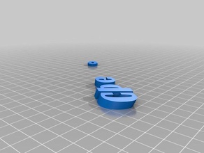 meine angepasste iamburnystext cloe Organisation 3d print model - Mito3D