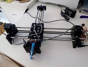 sexydraw ainda outra máquina de desenho a arte as ferramentas 4xidraw ohb plotter 3d print model - Mito3D