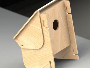 nest Gebäude Strukturen 3d print model - Mito3D