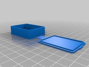 meine angepasste Gehäuse für sony np-bx1 Container 3d print model - Mito3D