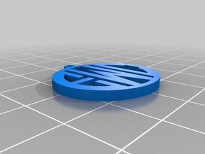 ecwmy personalizzata monogram pendant gioielli 3d print model - Mito3D