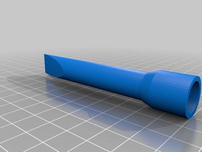 aquarium ramp tube end pets 3d print model - Mito3D