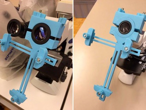 adaptateur akıllı telefon mikroskop dökün 3d baskı 3d print model - Mito3D